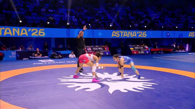 Kennedy Alexis BLADES (USA) vs. Delgermaa ENKHSAIKHAN (MGL) | 2026 Senior World Championships | Bronze Medal | WW 68Kg
