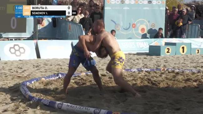 Oleksii BORUTA (UKR) vs. Ivan SEMENOV (UKR) • Gold Medal • Men's BW 70Kg