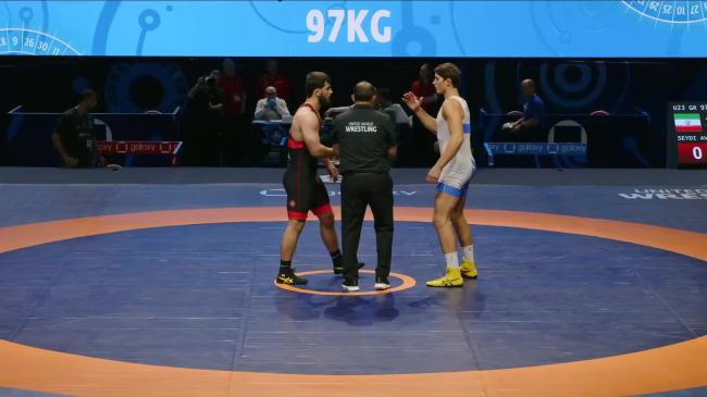 Mohammad Hadi Akbar SEYDI AVENDI (IRI) vs. Yehor YAKUSHENKO (UKR) | 2026 U23 World Championships | Semi Final | GR 97Kg