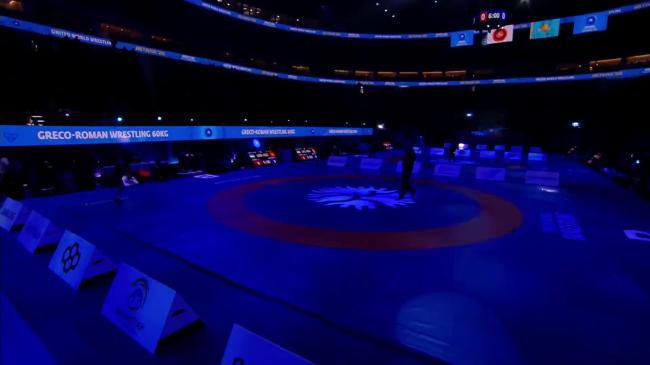 Alisher GANIEV (UZB) vs. Kurmanbek ZHAPAROV (KGZ) | 2026 Senior World Championships | Quarter Final | GR 60Kg