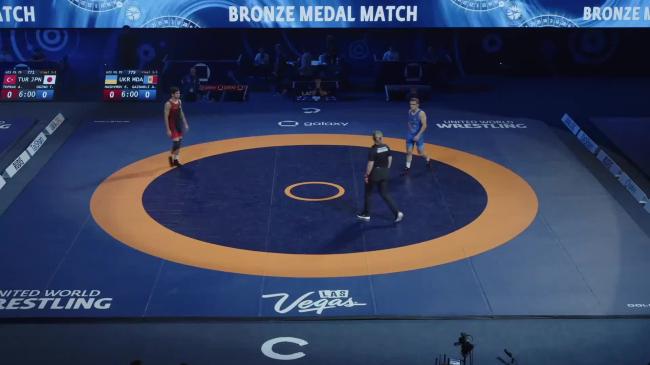 Emrakh HASHYMOV (UKR) vs. Alexandr GAIDARLI (MDA) | 2026 U23 World Championships | Bronze Medal | FS 70Kg
