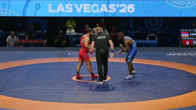 Gaspar TERTERYAN (ARM) vs. Nilson SINISTERRA ANGULO (COL) | 2026 U23 World Championships | Semi Final | GR 72Kg