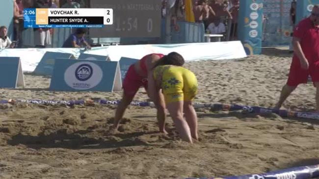 Romana VOVCHAK (UKR) vs. Amber Lee HUNTER SNYDER (USA) • Semi Final • Women's BW 70Kg