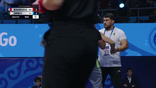 Alibeg Saigidgusein M ALIBEGOV (BRN) vs. Oussama LARIBI (ALG) | SENIOR WORLD CHAMPIONSHIPS 2026 | 1/16 Final | FS 65Kg