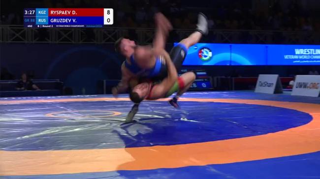 Dastan RYSPAEV (KGZ) vs. Valentin Olegovitch GRUZDEV (RUS) | VETERAN WORLD CHAMPIONSHIPS 2026 | B | Round 2 | GR 88Kg