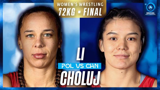 Wiktoria CHOLUJ (POL) vs. Zelu LI (CHN) | 2026 Senior World Championships | Gold Medal | WW 72Kg