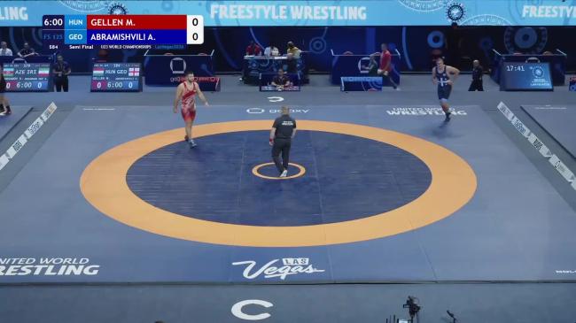 Milan GELLEN (HUN) vs. Aleksandre ABRAMISHVILI (GEO) | 2026 U23 World Championships | Semi Final | FS 125Kg