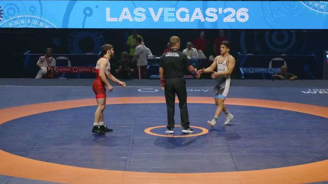 Erzu ZAKRIEV (RUS) vs. Mohammad Mahmoud KAMALI (IRI) | 2026 U23 World Championships | Semi Final | GR 67Kg