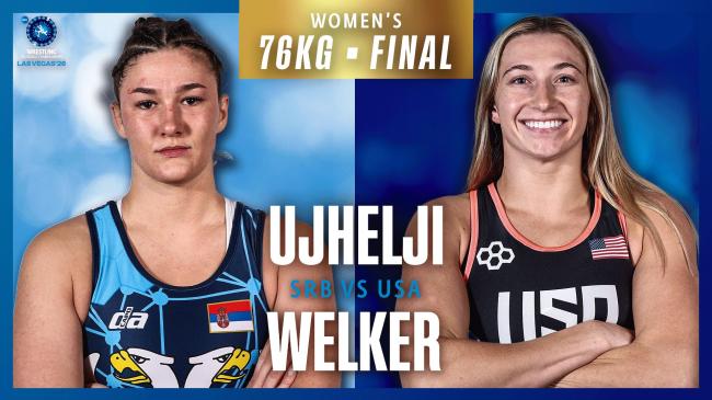 Evelin UJHELJI (SRB) vs. Kylie Renee WELKER (USA) | 2026 U23 World Championships | Gold Medal | WW 76Kg