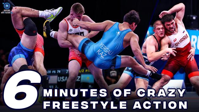 Six minutes of the craziest freestyle action from the 2026 U20 World Championships 