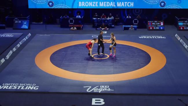 Odgerel ERDENE OCHIR (MGL) vs. Cassie Karen Lynn CORBETT (CAN) | 2026 U23 World Championships | Bronze Medal | WW 72Kg