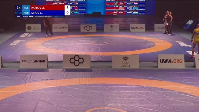 Aleksei KOTOV (RUS) vs. Csaba SIPOS (HUN) | VETERAN WORLD CHAMPIONSHIPS 2026 | Bronze Medal | GR 70Kg