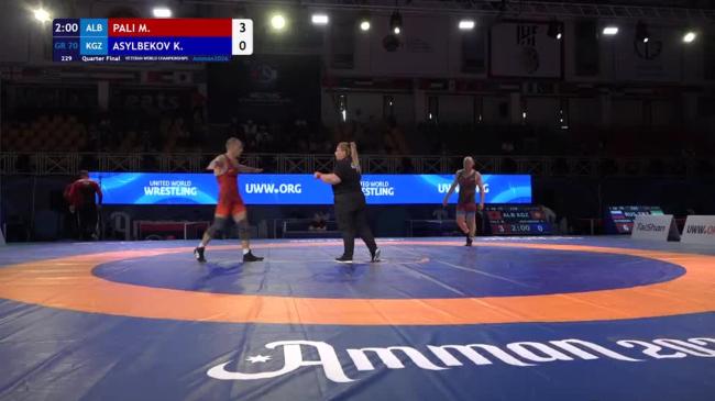 Mirash PALI (ALB) vs. Kurmankul Azhybekovich ASYLBEKOV (KGZ) | VETERAN WORLD CHAMPIONSHIPS 2026 | Quarter Final | GR 70Kg