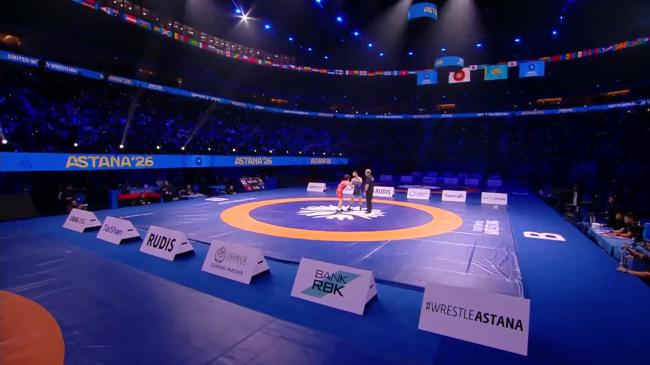 Vakhtang LOLUA (GEO) vs. Eldaniz AZIZLI (AZE) | 2026 Senior World Championships | Semi Final | GR 55Kg