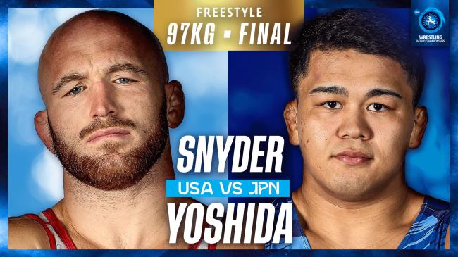 Kyle Frederick SNYDER (USA) vs. Arash YOSHIDA (JPN) | 2026 Senior World Championships | Gold Medal | FS 97Kg