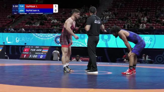 Ibrahim Metehan YAPRAK (TUR) vs. Hayk PAPIKYAN (ARM) | U23 WORLD CHAMPIONSHIPS 2026 | Repechage | FS 79Kg