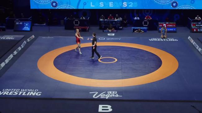 Annika Loretta FINES (CAN) vs. Eniko ELEKES (HUN) | 2026 U23 World Championships | Bronze Medal | WW 62Kg