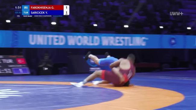 Nine minutes of the craziest Greco-Roman action from the 2026 World Championships