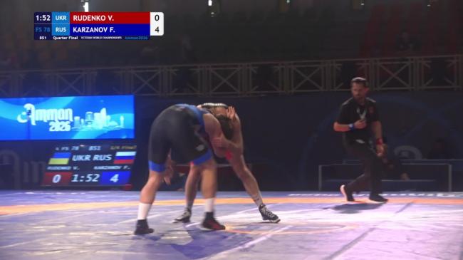 Viacheslav RUDENKO (UKR) vs. Fedor KARZANOV (RUS) | VETERAN WORLD CHAMPIONSHIPS 2026 | Quarter Final | FS 78Kg