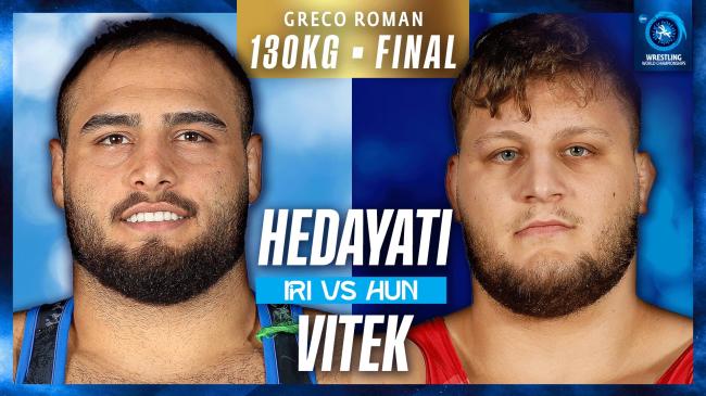 Darius Attila VITEK (HUN) vs. Fardin Shaban HEDAYATI (IRI) | 2026 Senior World Championships | Gold Medal | GR 130Kg