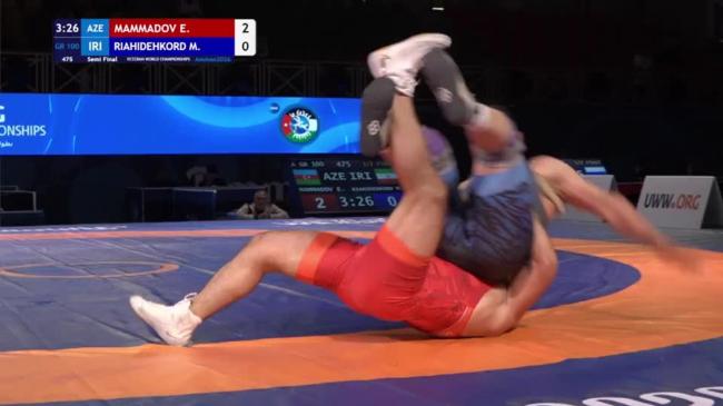 Elgiz MAMMADOV (AZE) vs. Mohammad Farajollah RIAHIDEHKORDI (IRI) | VETERAN WORLD CHAMPIONSHIPS 2026 | Semi Final | GR 100Kg