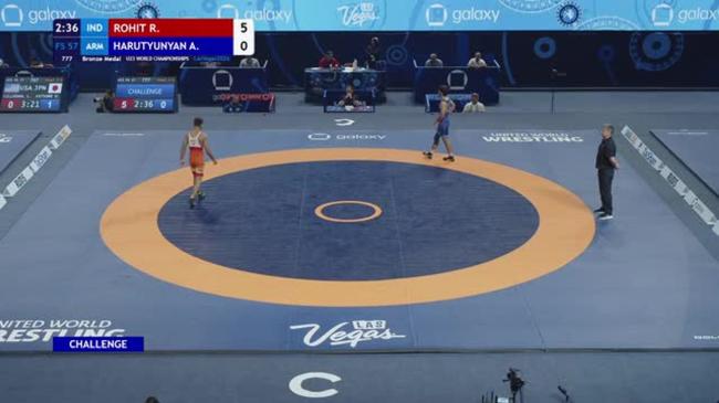 Rohit ROHIT (IND) vs. Arman HARUTYUNYAN (ARM) | U23 WORLD CHAMPIONSHIPS 2026 | Bronze Medal | FS 57Kg