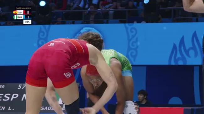 Lydia PEREZ TOURINO (ESP) vs. Esther Olamide ASAOLU (NGR) | SENIOR WORLD CHAMPIONSHIPS 2026 | Qualif. | WW 59Kg