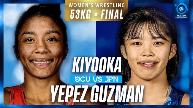 Lucia Yamileth YEPEZ GUZMAN (ECU) vs. Moe KIYOOKA (JPN) | 2026 Senior World Championships | Gold Medal | WW 53Kg