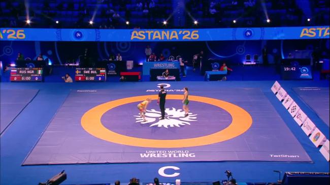 Johanna LINDBORG (SWE) vs. Bilyana Zhivkova DUDOVA (BUL) | 2026 Senior World Championships | Bronze Medal | WW 62Kg