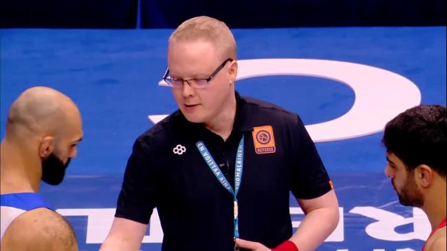 Mohammadhadi Abdollah SARAVI (IRI) vs. Artur SARGSIAN (RUS) | 2026 Senior World Championships | Semi Final | GR 97Kg