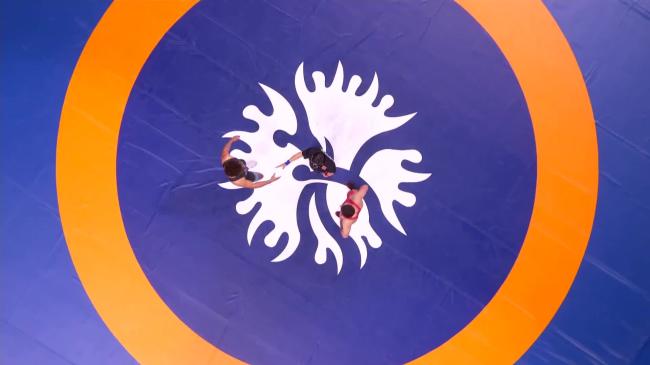Vladimeri GAMKRELIDZE (GEO) vs. Joshua Philipp David MORODION (GER) | 2026 Senior World Championships | Eighth Final | FS 86Kg