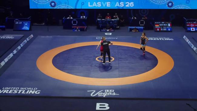 Amory Olivia ANDRICH (GER) vs. Bertha Daniela ROJAS CHAVEZ (MEX) | 2026 U23 World Championships | Bronze Medal | WW 57Kg