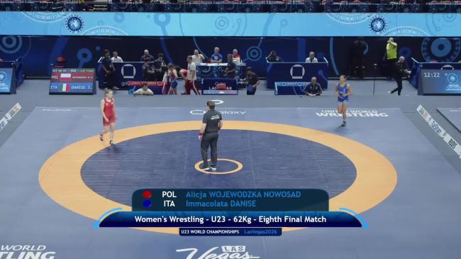 Alicja WOJEWODZKA NOWOSAD (POL) vs. Immacolata DANISE (ITA) | 2026 U23 World Championships | Eighth Final | WW 62Kg