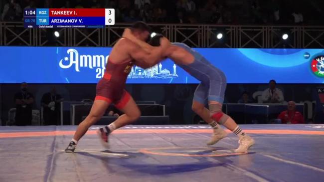 Ilgiz TANKEEV (KGZ) vs. Vasif Aliyar ARZIMANOV (TUR) | VETERAN WORLD CHAMPIONSHIPS 2026 | Gold Medal | GR 78Kg