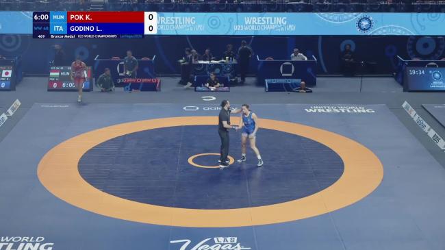 Karolina POK (HUN) vs. Laura GODINO (ITA) | 2026 U23 World Championships | Bronze Medal | WW 68Kg