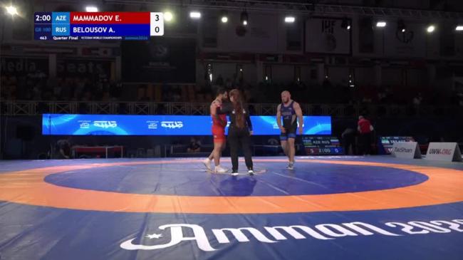 Elgiz MAMMADOV (AZE) vs. Andrei BELOUSOV (RUS) | VETERAN WORLD CHAMPIONSHIPS 2026 | Quarter Final | GR 100Kg