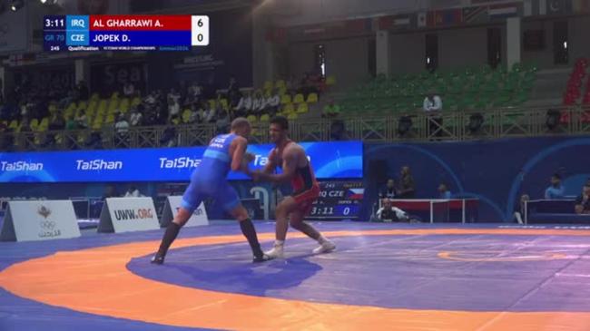 Ali Najah Jasim AL GHARRAWI (IRQ) vs. David JOPEK (CZE) | VETERAN WORLD CHAMPIONSHIPS 2026 | Qualif. | GR 70Kg