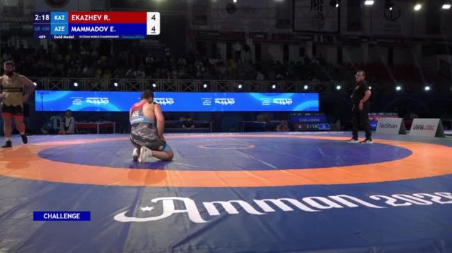 Rustam EKAZHEV (KAZ) vs. Elgiz MAMMADOV (AZE) | VETERAN WORLD CHAMPIONSHIPS 2026 | Gold Medal | GR 100Kg