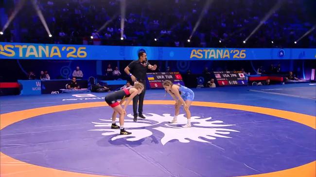 Nataliia KLIVCHUTSKA (UKR) vs. Tuba DEMIR (TUR) | 2026 Senior World Championships | Semi Final | WW 55Kg