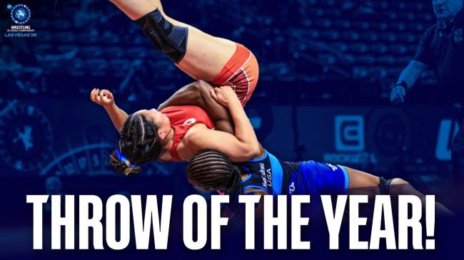 Just fastforward to 7:19 and watch the most insane throw you'll ever see. Adaugo NWACHUKWU (USA) vs. Khulan BYAMBASUREN (MGL)