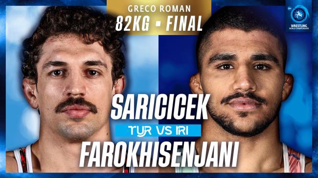 Gholamreza Javad FAROKHISENJANI (IRI) vs. Yuksel SARICICEK (TUR) | 2026 Senior World Championships | Gold Medal | GR 82Kg