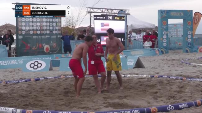 Samir IBISHOV (UKR) vs. Magor LORINCZ (ROU) • Gold Medal • Men's BW 90Kg