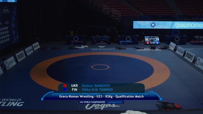 Seimur MAMEDOV (UKR) vs. Vikke Erik TARKKIO (FIN) | 2026 U23 World Championships | Qualification | GR 82Kg
