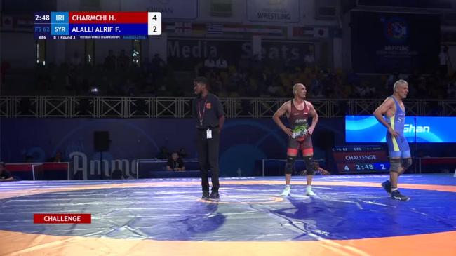 Hesam Ghasem CHARMCHI (IRI) vs. Firas Khaled ALALLI ALRIFAI (SYR) | VETERAN WORLD CHAMPIONSHIPS 2026 | B | Round 3 | FS 62Kg