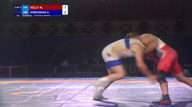 Michael Richard KELLY (USA) vs. Alireza DOROODIAN (GBR) | VETERAN WORLD CHAMPIONSHIPS 2026 | Qualification | FS 78Kg
