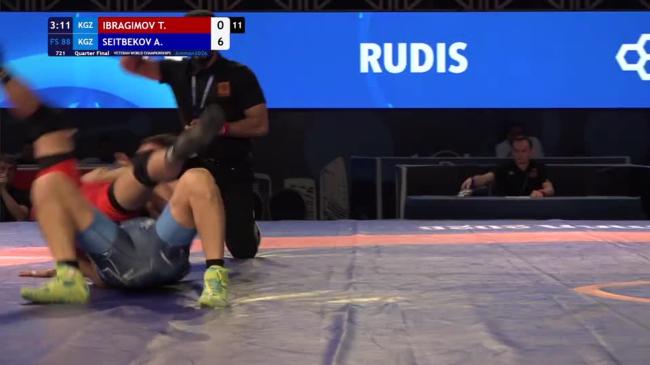 Talgart IBRAGIMOV (KGZ) vs. Askat SEITBEKOV (KGZ) | VETERAN WORLD CHAMPIONSHIPS 2026 | Quarter Final | FS 88Kg