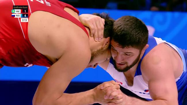 Rizabek AITMUKHAN (KAZ) vs. Abdulrashid SADULAEV (RUS) | SENIOR WORLD CHAMPIONSHIPS 2026 | Qualif. | FS 97Kg