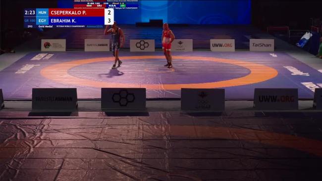 Peter CSEPERKALO (HUN) vs. Karam Mohamed Gaber EBRAHIM (EGY) | VETERAN WORLD CHAMPIONSHIPS 2026 | Gold Medal | GR 100Kg