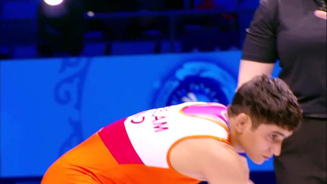 Neelam NEELAM (IND) vs. Zeinep BAYANOVA (KAZ) | 2026 Senior World Championships | Semi Final | WW 50Kg