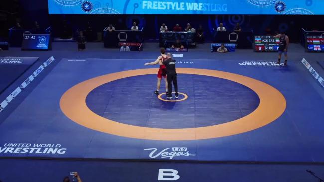 Khetag KARSANOV (AZE) vs. Abolfazl Mohammad MOHAMMAD NEZHAD (IRI) | 2026 U23 World Championships | Semi Final | FS 125Kg